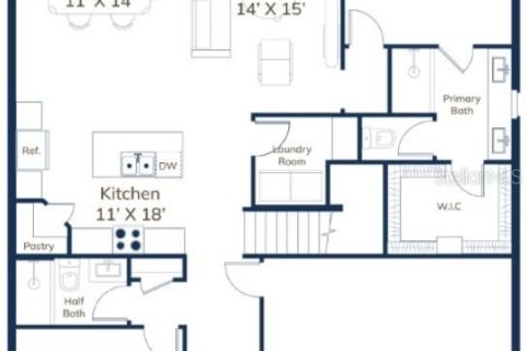 Villa ou maison à vendre à Palm Coast, Floride: 4 chambres, 202.71 m2 № 2199551 - photo 15