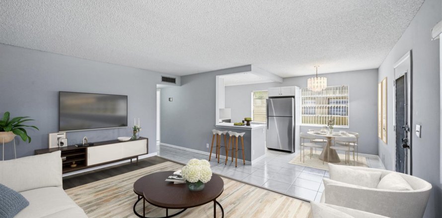 Condo à Delray Beach, Floride, 2 chambres  № 2182988