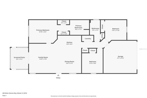 Townhouse in DeLand, Florida 3 bedrooms, 126.35 sq.m. № 1888556 - photo 17