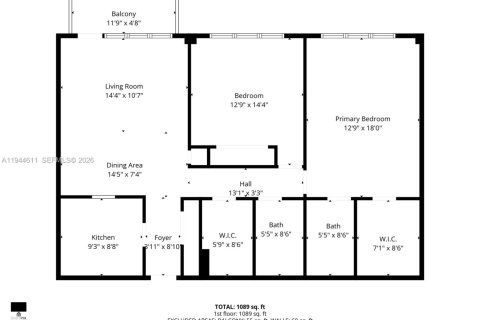 Condo in Pompano Beach, Florida, 2 bedrooms  № 2003014 - photo 5