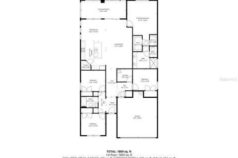 House in Ocala, Florida 4 bedrooms, 188.96 sq.m. № 2093872 - photo 8