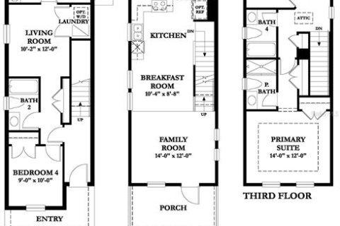 Villa ou maison à vendre à Tampa, Floride: 4 chambres, 183.39 m2 № 1820670 - photo 2