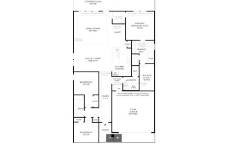 House floor plan «House», 3 bedrooms in Edison East - Executive Collection