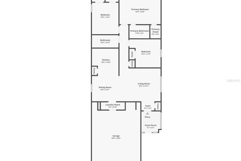 House in Sanford, Florida 3 bedrooms, 112.78 sq.m. № 1910182 - photo 14