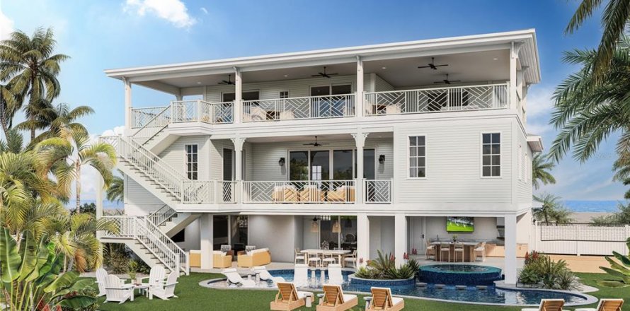 House in Anna Maria, Florida 6 bedrooms, 403.66 sq.m. № 2115867