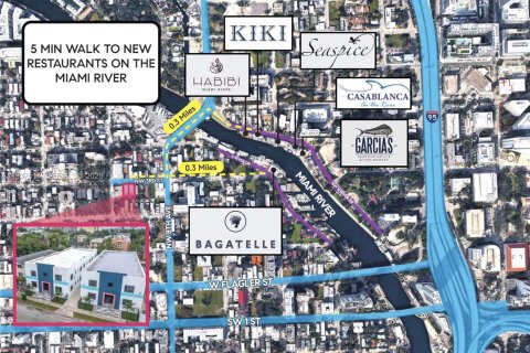 Propiedad comercial en venta en Miami, Florida № 2088489 - foto 4