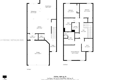 Townhouse in Lake Worth, Florida 3 bedrooms, 176.05 sq.m. № 2057381 - photo 3
