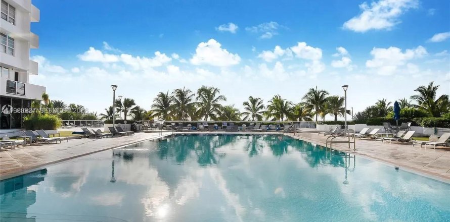 Студия в кондо в Майами-Бич, Флорида № 2045567