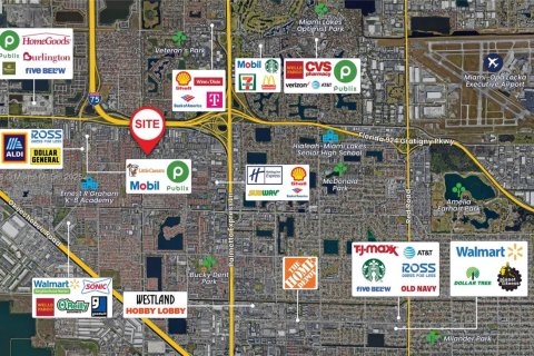 Купить коммерческую недвижимость в Хайалиа, Флорида № 2037260 - фото 2