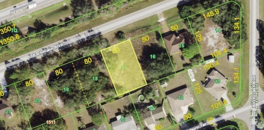 Land in Port Charlotte, Florida № 2161662