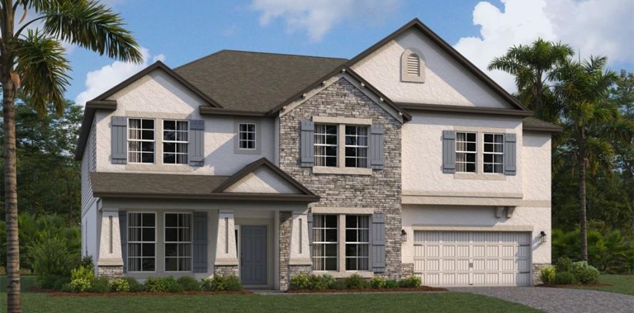 House in Tampa, Florida 5 bedrooms, 448.72 sq.m. № 1827211