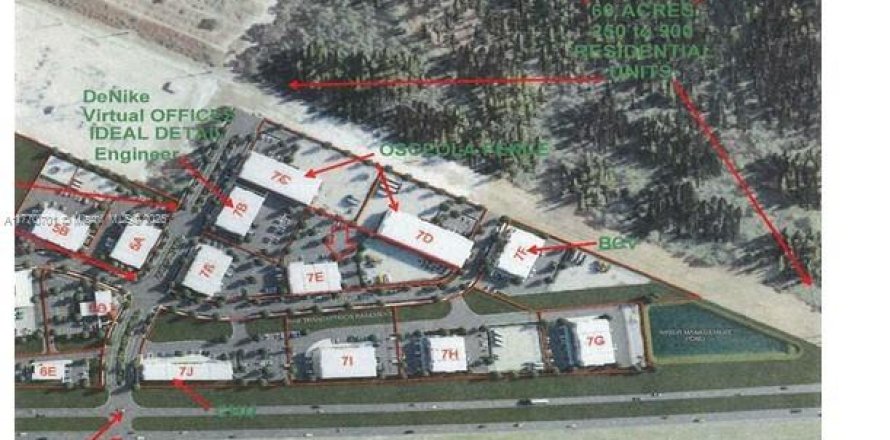 Immobilier commercial à Saint Cloud, Floride № 1867828
