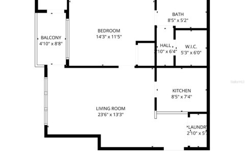 Condo in Daytona Beach, Florida, 1 bedroom № 2111369 - photo 27