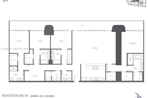 Condominio en venta en Miami, Florida, 4 dormitorios, 224.64 m2 № 2076989 - foto 26