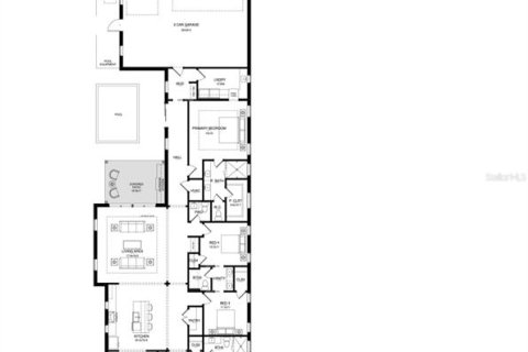 House in Mount Dora, Florida 4 bedrooms, 229.93 sq.m. № 1634656 - photo 2