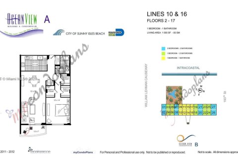 Copropriété à vendre à Sunny Isles Beach, Floride: 1 chambre, 93.37 m2 № 1709523 - photo 22
