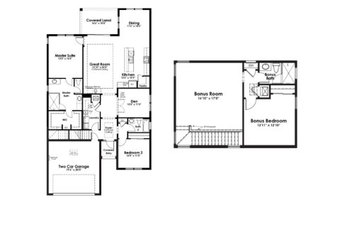 House floor plan «House», 3 bedrooms in Cresswind Lakewood Ranch