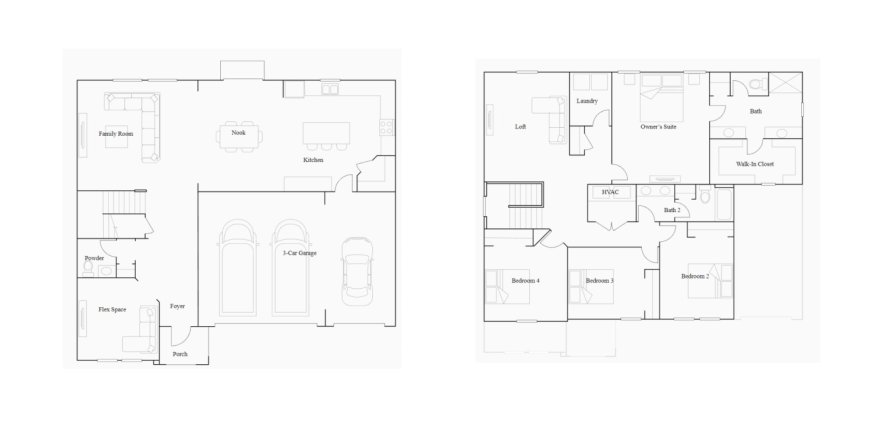 House in Wind Meadows South in Bartow, Florida 4 rooms, 279 sq.m. № 285466