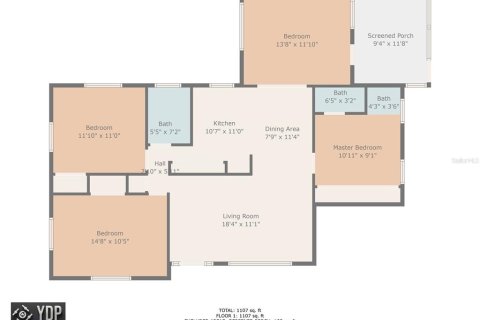 House in Holiday, Florida 3 bedrooms, 96.62 sq.m. № 1583478 - photo 26