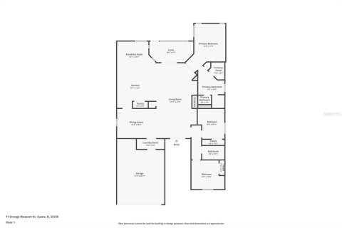 Villa ou maison à vendre à Eustis, Floride: 3 chambres, 155.43 m2 № 2425240 - photo 6
