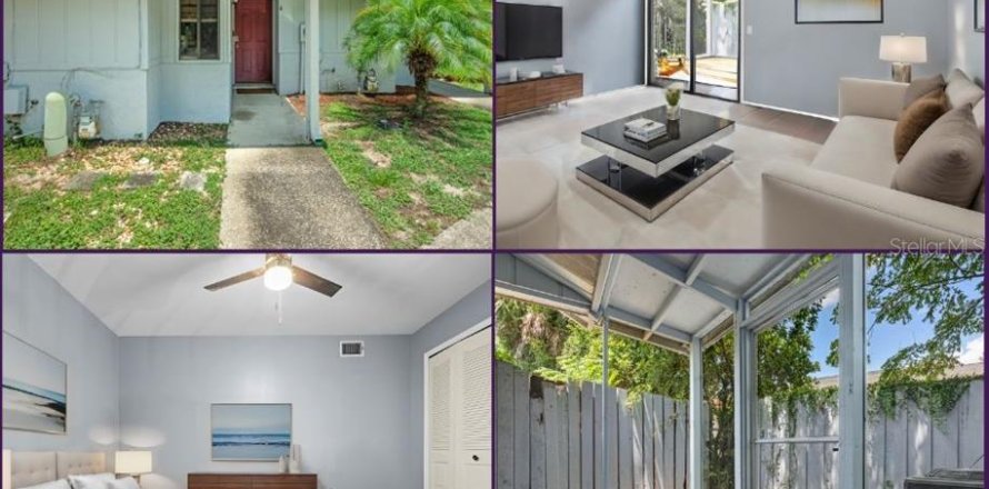 Townhouse in DeLand, Florida 2 bedrooms, 82.4 sq.m. № 1919251