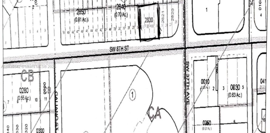 Commercial property in Coral Gables, Florida № 1818518
