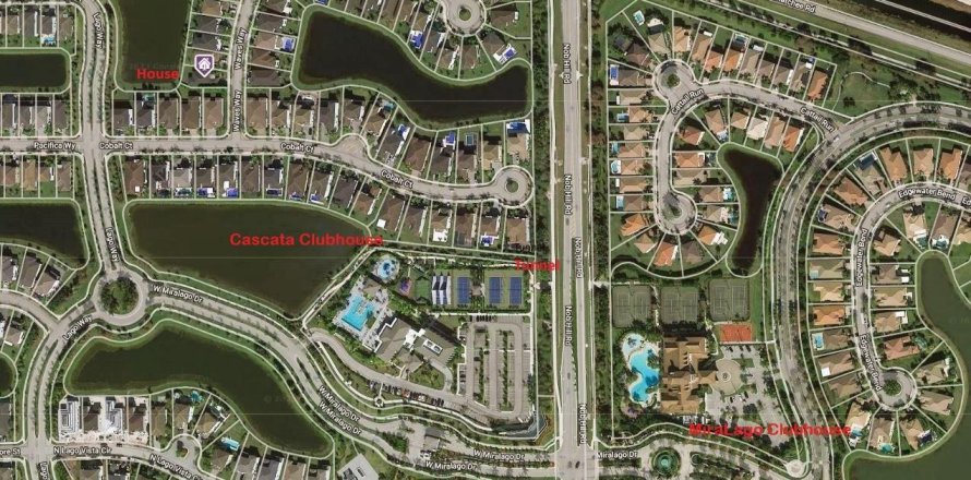 House in Parkland, Florida 3 bedrooms, 222.32 sq.m. № 728732