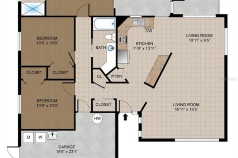 Villa ou maison à vendre à Leesburg, Floride: 3 chambres, 145.76 m2 № 2157969 - photo 5