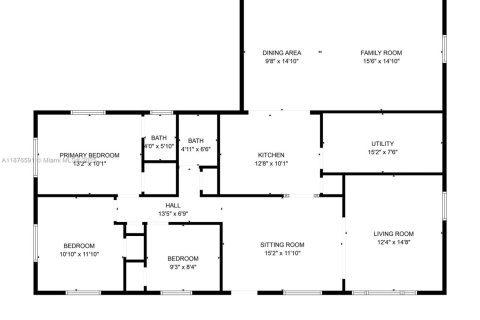 Casa en venta en Miami, Florida, 3 dormitorios, 160.54 m2 № 1925157 - foto 2