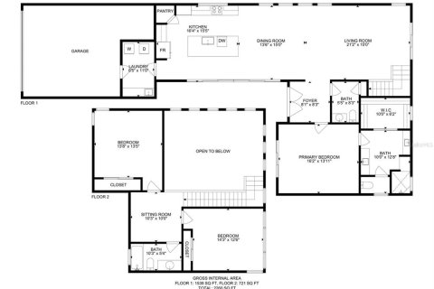 House in Davenport, Florida 4 bedrooms, 235.04 sq.m. № 1415028 - photo 12