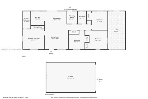 Villa ou maison à vendre à Miami Gardens, Floride: 4 chambres, 111.48 m2 № 1955973 - photo 28