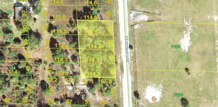 Terreno en Punta Gorda, Florida № 2123121
