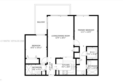 Condo in Miami, Florida, 2 bedrooms  № 2064979 - photo 28