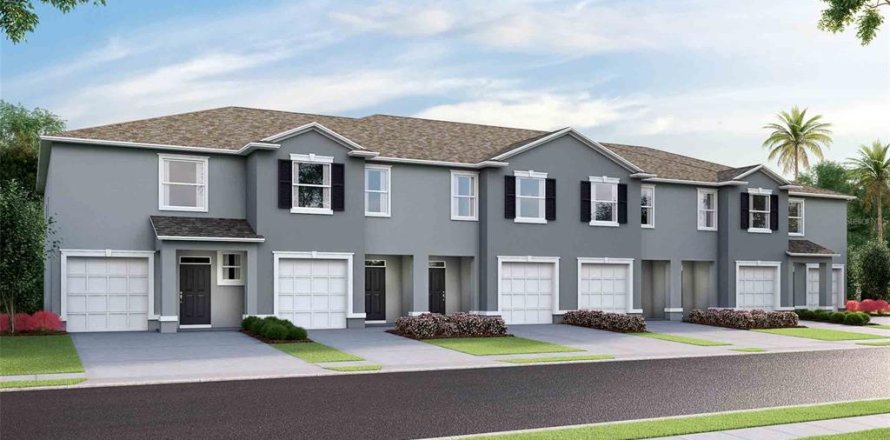 Townhouse in Land O' Lakes, Florida 3 bedrooms, 155.43 sq.m. № 1789689