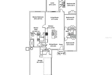 Casa en venta en Bartow, Florida, 4 dormitorios, 176.05 m2 № 1670175 - foto 15