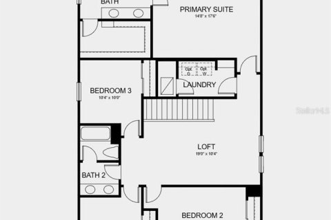 House in Lake Hamilton, Florida 4 bedrooms, 210.98 sq.m. № 1885544 - photo 3