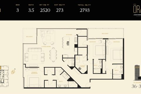 Condo in Tampa, Florida, 3 bedrooms  № 1520736 - photo 17