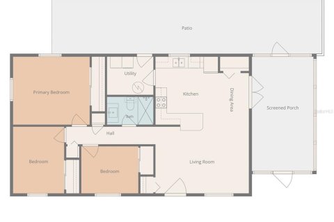 Villa ou maison à vendre à Tampa, Floride: 3 chambres, 97.55 m2 № 2223753 - photo 26