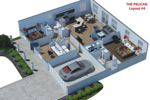 House in Lakeland, Florida 3 bedrooms, 146.97 sq.m. № 1765638 - photo 3