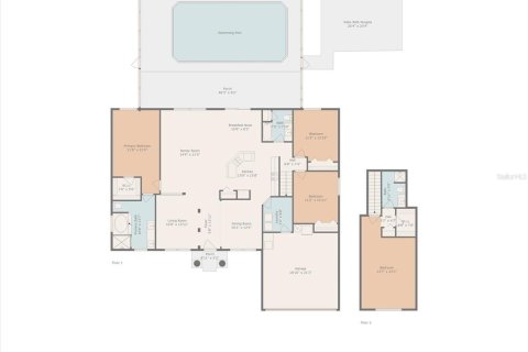 House in Spring Hill, Florida 4 bedrooms, 231.79 sq.m. № 1720832 - photo 3
