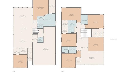 Villa ou maison à vendre à Riverview, Floride: 5 chambres, 356.19 m2 № 1907375 - photo 4