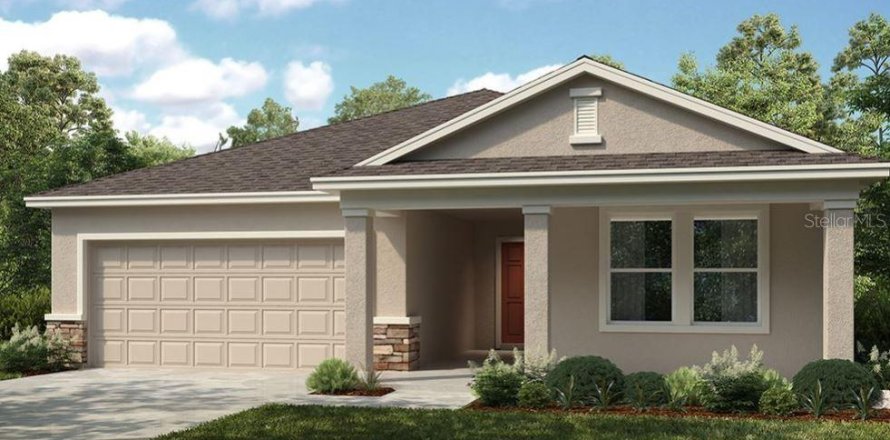 House in Auburndale, Florida 4 bedrooms, 183.39 sq.m. № 1687724