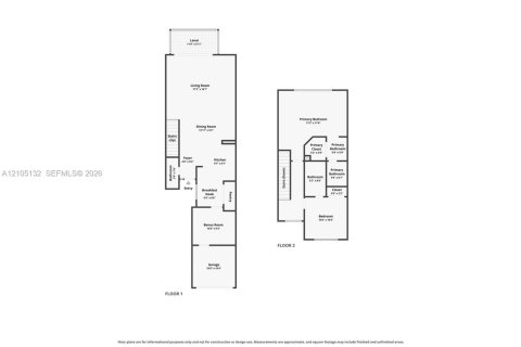 Townhouse in Tamarac, Florida 2 bedrooms, 116.87 sq.m. № 2420660 - photo 16