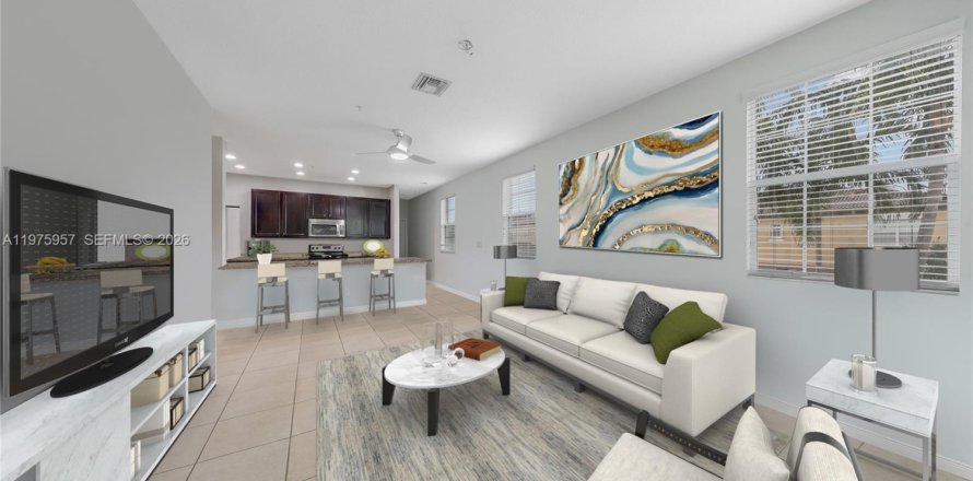 Townhouse in Pembroke Pines, Florida 3 bedrooms, 168.8 sq.m. № 2042185