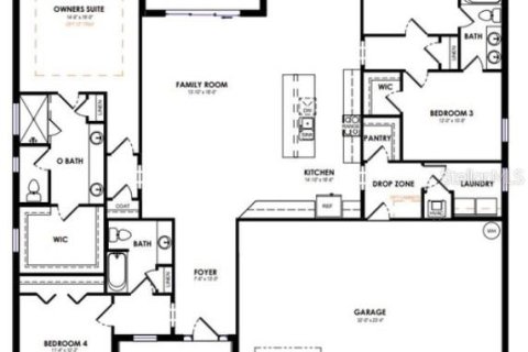 House in Ocala, Florida 4 bedrooms, 230.21 sq.m. № 2239279 - photo 2