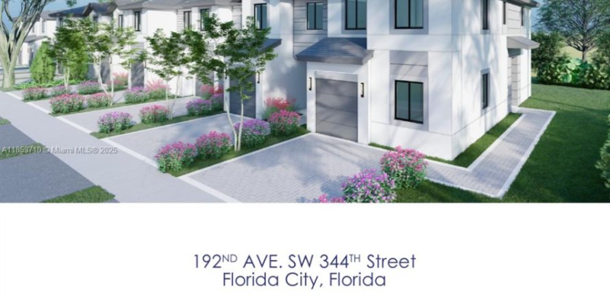 Таунхаус в Хомстед, Флорида 4 спальни № 2022516