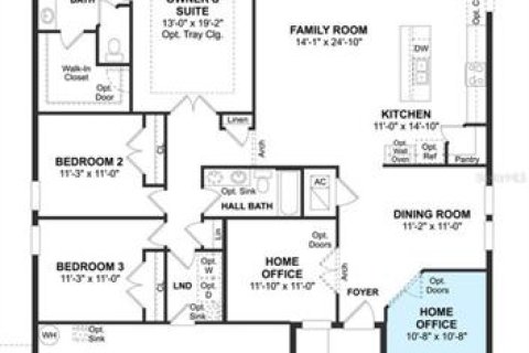 House in Apopka, Florida 3 bedrooms, 209.96 sq.m. № 1904987 - photo 21