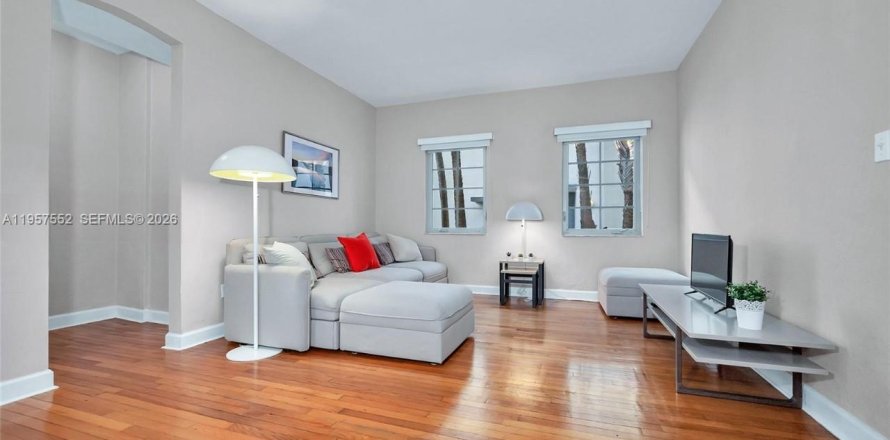 Квартира в Майами-Бич, Флорида 1 спальня, 58.81м2 № 2023425