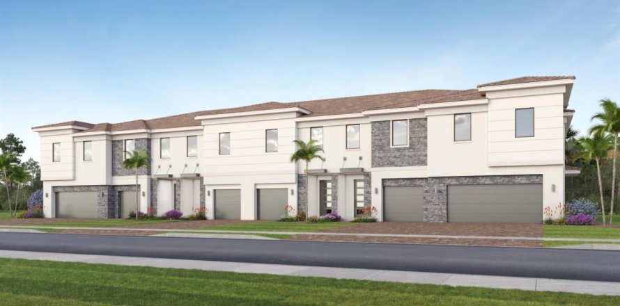 Townhouse in Wellington, Florida 3 bedrooms, 167.04 sq.m. № 2169760