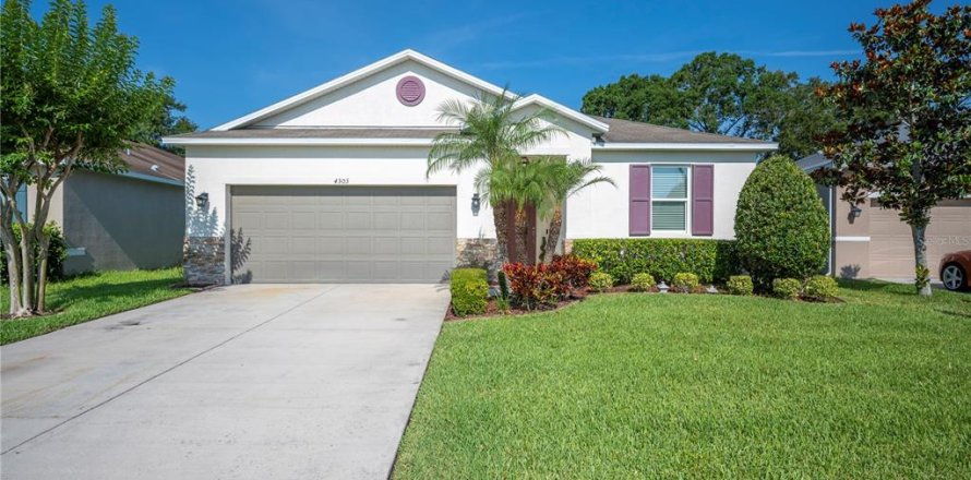 House in Mulberry, Florida 4 bedrooms, 184.23 sq.m. № 1740573
